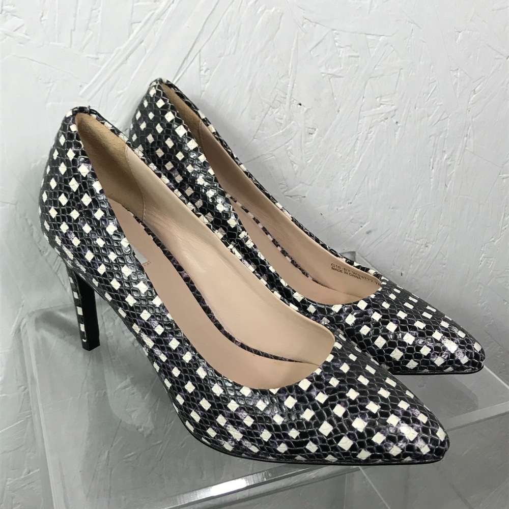 Cole Haan Grand.os checker pattern pumps